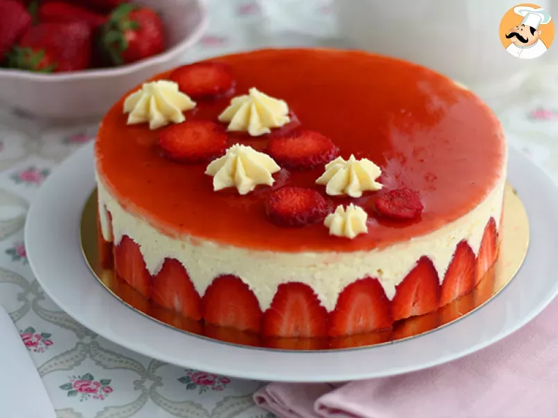 Fraisier cake, the French way to heaven