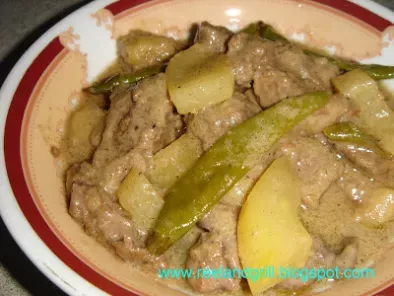 Ginataang Kalabaw (Carabeef Cooked in Coconut Milk)