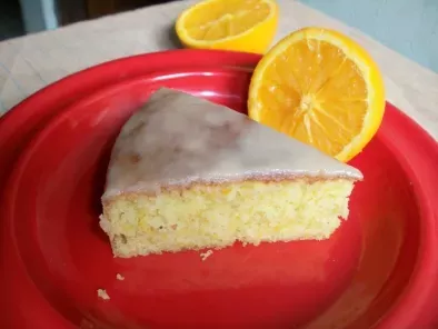 Iced Orange Cake(Moist Orange cake with Citrus Orange Icing)