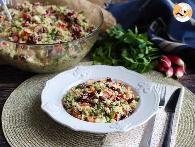 Salada de cuscuz, saudável e colorida - foto 5