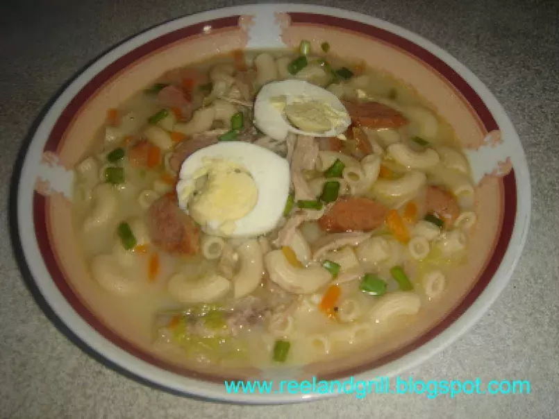 Sopas (Filipino Chicken and Pasta Soup) - photo 2
