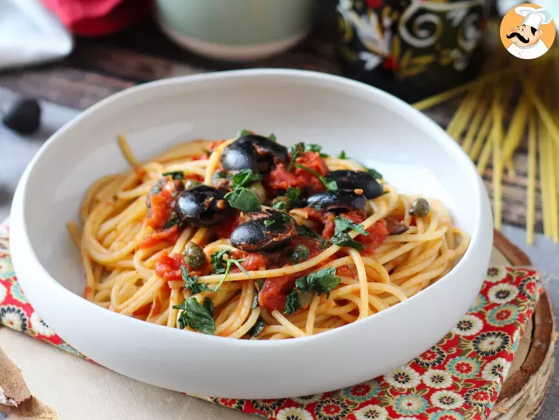 “Spaghetti alla puttanesca” your new favorite pasta dish! - photo 3