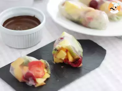 Spring rolls with fruits - Video recipe ! - photo 4